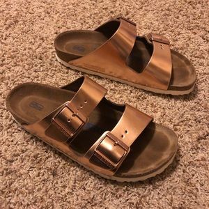 Metallic Birkenstock’s!